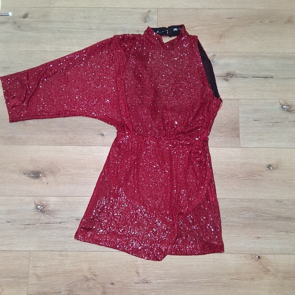 Zara Dresses & Skirts - Zara Black and Red Layered Dress